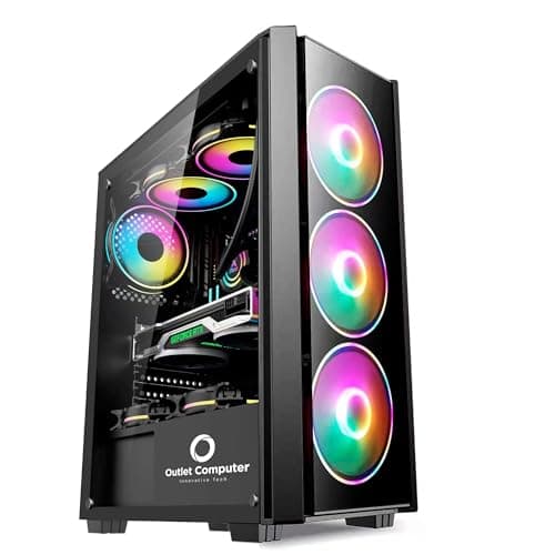 PC Gaming Computer Fisso Desktop i7 - RAM 32 GB - SSD 1 TB - GTX 750 4 GB GDDR5 - Windows 11 PRO - WiFi USB - HDMI e VGA - Wireless - Ufficio Internet Scuola