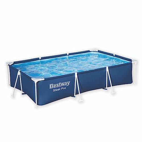 Bestway 56404-5 Piscina Fuori Terra Steel Pro Rettangolare da 300x201x66 cm