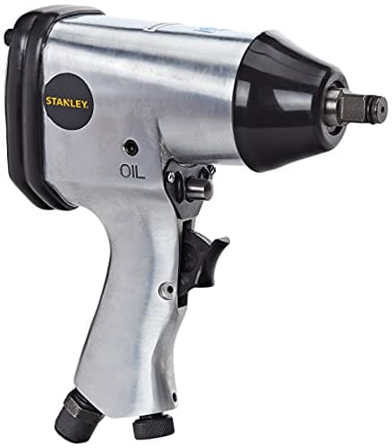 STANLEY 160157XSTN Kit Avvitatore ad impulsi in valigetta, 1/2" con 10 bussole, Velocità 4600/min