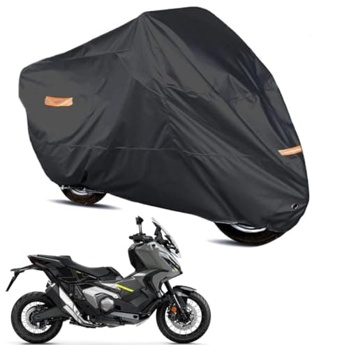 Rebeca Shop Telo Coprimoto Felpato e Impermeabile In Tessuto PVC Compatibile per X-ADV 750 2017-2024 XL Scooter Moto Motociclo Motorino.
