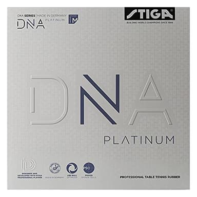 STIGA Gomma DNA Platinum M, 2.1 per Racchette da Ping-Pong di Eccellenza, Rosso