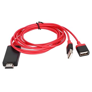 Beufee Cavo HDMI, da Telefono Cellulare a TV 1080P HDTV Universale HDMI per Cavo Adattatore AV per Tablet Telefono Cellulare