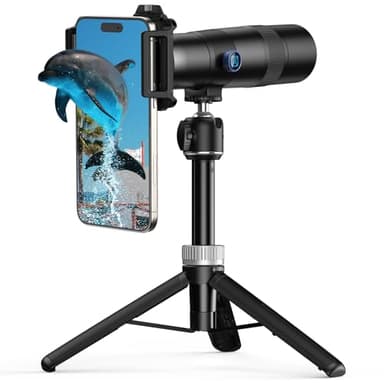 30x teleobiettivo con treppiede, set di obiettivi per cellulare con supporto universale per obiettivo per iPhone e Android