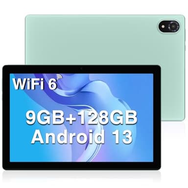 DOOGEE U10 Tablet 9GB RAM+128GB ROM/TF 1TB Tablet 10 Pollici, Android 13 Tablet in Offerta, Bluetooth 5.0 | WiFi-6 | 5060mAh | 1280 * 800 | 5MP+8MP | Widevine L1 | TÜV Luce Blu Bassa