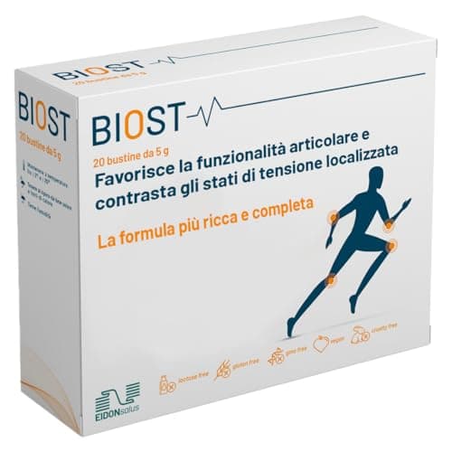 Integratore di Glucosamina a rapido assorbimento. Novità vera. Articolazioni fluide e libere. Cura infiammazioni e traumi. Rigenerazione cartilaginea. Anti-edema.