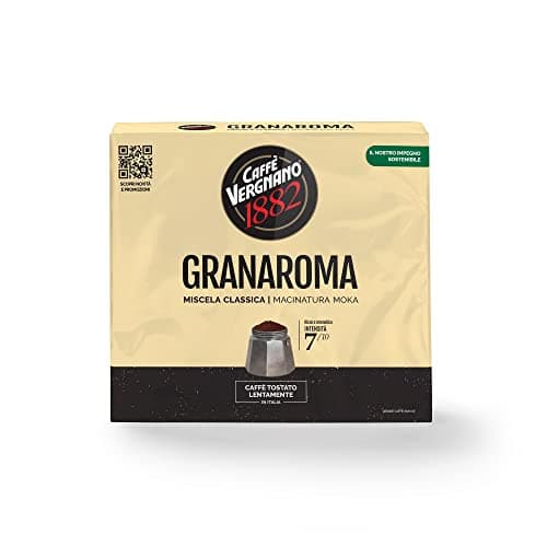 Caffè Vergnano 1882 Miscela Classica Caffè Macinato Granaroma, 2 x 250g