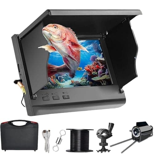 Colitt Underwater Fishing Camera, 2025 New Colitt Fishing Camera, 4.3/5Inch IPS Wide Angle Display, Unmatched Clarityfor Every Catch (20M)