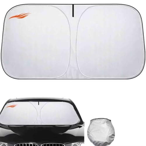 parasole auto Compatibile con JEEP Avenger 2022-，parasole auto parabrezza interno parasole per auto parasole parabrezza auto parasole-silver