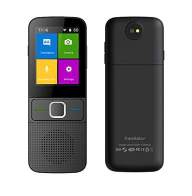 Traduttore Istantaneo Vocale, Traduttore Simultaneo Portatile Supporto 138 Lingue TraduttoreI Inglese Offline WiFi / Hotspot / Touch Screen