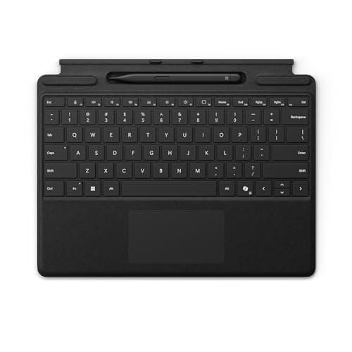 Microsoft Tastiera Surface Pro Keyboard con Slim Pen - Nero