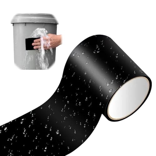 Nastro Adesivo Estremamente Resistente all'Acqua [1,5 m]，Kit di Riparazione per Piscina, Tenda, Laghetto，Forza Adesiva Eccezionale
