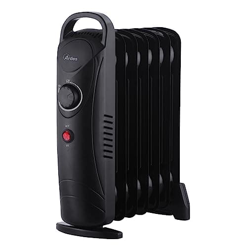 ARDES - AR4R07M2 OILO MINI2 Radiatore Elettrico a Olio Mini 800W - Radiatore Elettrico Basso Consumo Compatto con Maniglia - Calorifero Elettrico Silenzioso