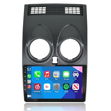 LEXXSON Autoradio Android 10.1 per Nissan Qashqai J10 2008-2014 | Touch screen da 9 pollici Radio AM FM Navigazione GPS Bluetooth WiFi Lettore USB DSP Steering Wheel Control Mirror Link