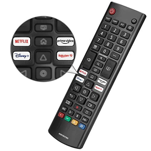 Telecomando Universale per LG Smart TV con Pulsanti Diretti- Nuovo Telecomando a Infrarossi Compatibile con Tutti i Modelli di TV LG