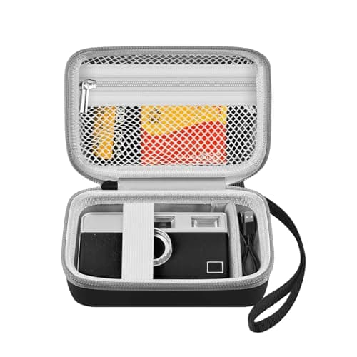 Leayjeen Custodia per Fotocamera Digitale, Compatibile con Kodak EKTAR H35/N35/Kodak PRINTOMATIC/Kodak FZ43 Pixpro/Heegomn/Vlogging, Custodia Protettiva per Fotocamera Compatta(Solo Custodia), Nero