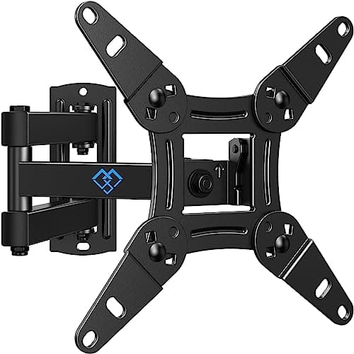 Supporto TV Parete, Staffa TV per LCD/LED da 13 a 42 pollici - Supporto TV Monitor Universale Orientare Inclinare Ruotare - Estendibile 368mm - Sostiene fino a 20kg - Max VESA 200x200mm
