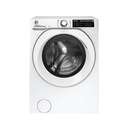 Hoover H-WASH 500 Lavatrice 8 Kg, Libera Installazione, Carica Frontale, Classe A, 1400 Giri, Wi-Fi + Bluetooth, Controllo App hOn, Motore Inverter, 60 x 53 x 85 cm, Bianca - HW 48AMC/1-S