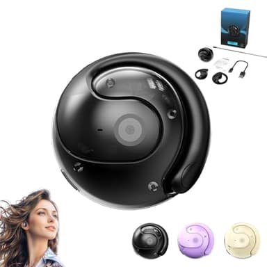 Hy-T26 Pro Language Translator, Cuffie Traduzione Simultanea,auricolari Traduttori Linguistici,Wireless Bluetooth Translation Earbuds, 75 Lingue Per Riprodurre Musica, Auricolari Over-ear Bluetooth