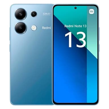 Xiaomi - Smartphone Redmi Note 13 4G sbloccato, 8 GB + 256 GB, Octa-core, 6,67”, display AMOLED da 120 Hz, tripla fotocamera da 108 MP, processore Snapdragon 685, batteria da 5000 mAh, 33 W, ricarica
