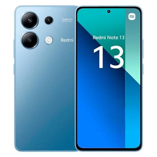 Xiaomi - Smartphone Redmi Note 13 4G sbloccato, 8 GB + 256 GB, Octa-core, 6,67”, display AMOLED da 120 Hz, tripla fotocamera da 108 MP, processore Snapdragon 685, batteria da 5000 mAh, 33 W, ricarica