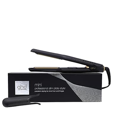 ghd Mini Styler - Piastra per Capelli con Lamelle Sottili (Nera)