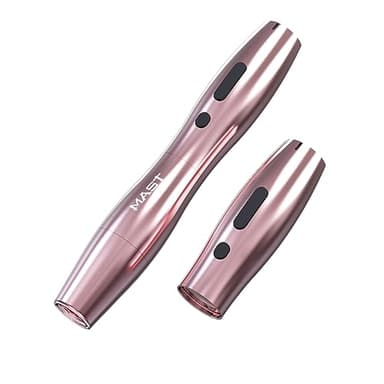 Mast P20 macchinetta per tatuaggi senza fili rotativa microblading Tattoo Pen 2.5mm Stroke Lightweight Digital Display per Eyeliner Eyeliner Lip con 2 batterie sostituibili (2 batteries)