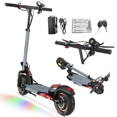 Monopattino Elettrico Adulto Scooter - monopattino elettrico Pieghevole 10 Pollici,Batteria 48V 12.5Ah 30KM di Autonomia, Velocità fino a 25KM/H, Carico Massimo 120KG monopattino elettrico adulti