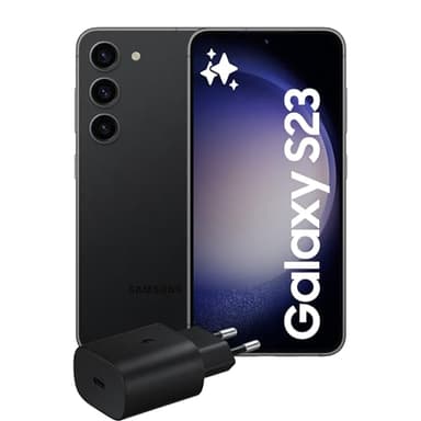 Samsung Galaxy S23 Smartphone AI, Caricatore incluso, Display 6.1'' Dynamic AMOLED 2X, Fotocamera 50MP, RAM 8GB, 256 GB, 3.900 mAh, Phantom Black [Versione italiana]