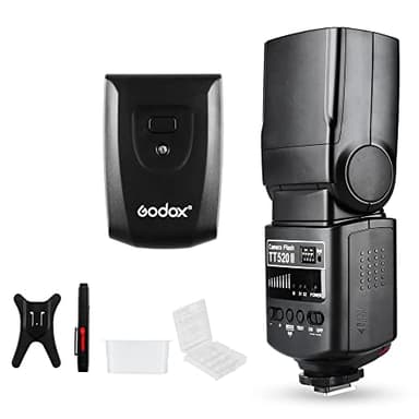 Godox TT520II Camera Flash Universale On-Camera, Flash Electronic Speedlite Wireless Transmission for Canon Nikon Panasonic Olympus Pentax DSLR Camera