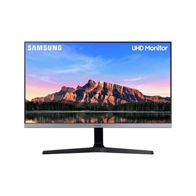 Samsung Monitor HRM UR55 (U28R552), Flat, 28", 3840x2160 (UHD 4K), HDR10, IPS, 60 Hz, 4 ms, FreeSync, HDMI, Display Port, Ingresso Audio, PIP e PBP, Eye Saver Mode, Flicker Free