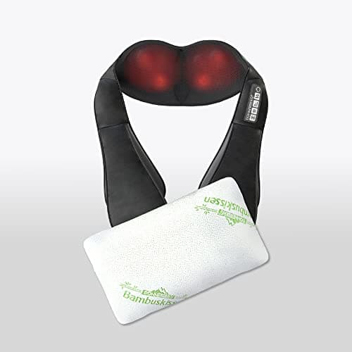 Massaggiatore cervicale Donnerberg +cuscino cervicale in memory foam-Regalo di Natale set-Alta qualità di materiali