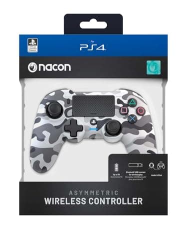 Nacon Controller Asimmetrico Wireless - licenza ufficiale PlayStation 4