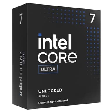Intel Core Ultra 7 per sistemi processore desktop 265KF 20 core 8 P-core + 12 E-core fino a 5,5 GHz, 7 265KF