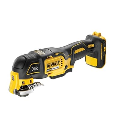 DeWalt Utensile Multifunzione Oscillante Brushless 18V XR, Solo Corpo Macchina - Potenza e Versatilità per Ogni Progetto, DCS355N-XJ