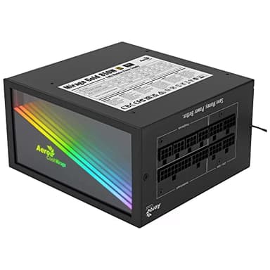 Aerocool MIRAGEGOLD850M Alimentatore PC Modulare RGB 80 Plus Gold, Condensatori Giapponesi