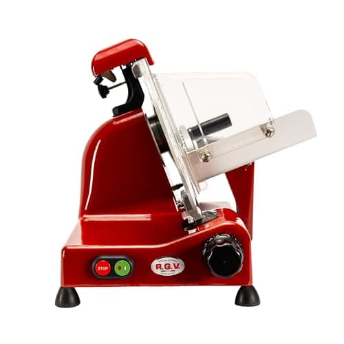 RGV affettatrice Special Edition 25 Red, Made in Italy, Lama Ø 250 mm, 140 W, Alluminio, Rosso