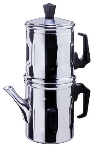 Ilsa CAFFETTIERA NAPOLETANA ALLUM.TZ.3, Alluminio, Silver, 3 Tazze, 250 unità