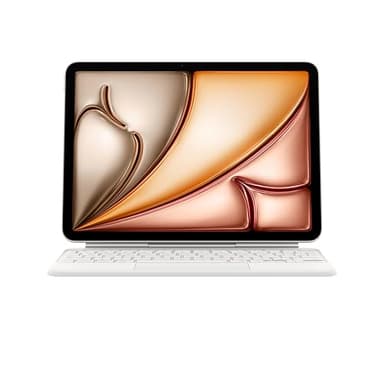 Apple Magic Keyboard per iPad Air 11'' (M3) e iPad Air 11'' (M2), comodissima per scrivere e con trackpad integrato, Italiano - Bianco