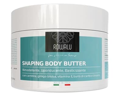 ROWALU | Crema Anticellulite Forte con AdipoTrap | Trattamento Alta Definizione per Pancia, Fianchi, Gambe e Glutei | Burro Corpo Rassodante contro la Cellulite Adatta in Gravidanza