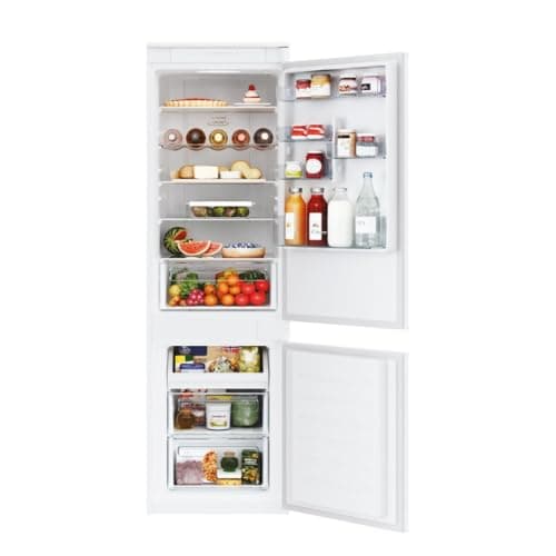 Candy Fresco CBT3518EW Frigorifero Combinato, Installazione incasso, 248 Litri, 2 Porte, Total No Frost, Connesso WiFi, Luce SKY LED, Classe E, 54,5x54x177,2 cm[Classe di efficienza energetica E]