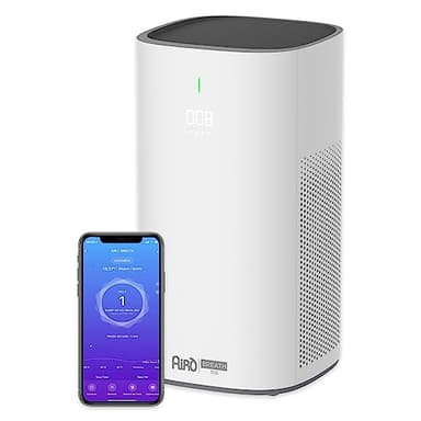 AERTECNICA Purificatore d'Aria per Allergie e Asma, Filtro HEPA 12, ionizzatore, CADR 350 m³/h, elimina Acari Polveri Pollini Odori Muffe, Modalità Sonno silenziosa