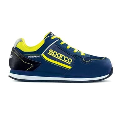 Sparco Unisex Adulto 0752744BMGF, Gymkhana S1p SRC, Scarpe Antinfortunistiche sul Lavoro, Turchese, Multicolore, 44 EU