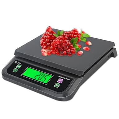 Bilancia Digitale Da Cucina 30kg Grandi Bilancia Professionale per Alimenti Con Funzione Tara Elettronica Bilancia Contapezzi Per Pizzeria Panifici 6 Unità G/oz/lb/kg/tl/ct Display LCD
