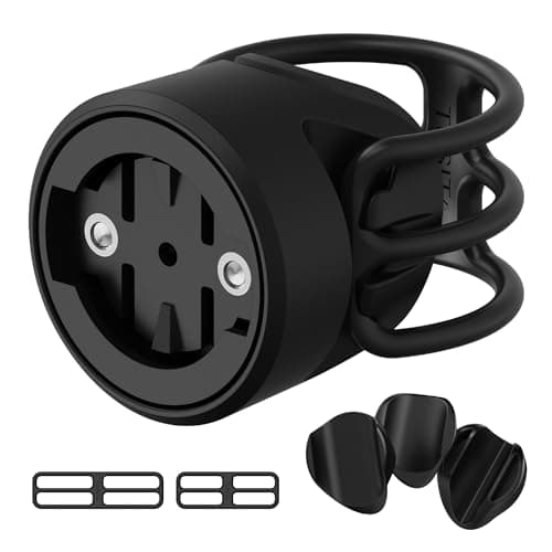 TUSITA Supporto per Reggisella da Bicicletta Compatibile con Garmin Varia RTL510 RTL515 RVR315, Rearview Radar - Rotondo, a Forma di D, Aero Reggisella Compatibilità