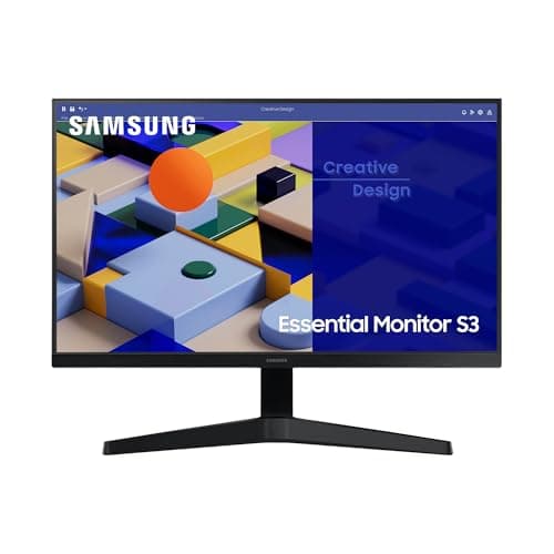 SAMSUNG Monitor S31C (S27C312), Flat, 27'', 1920x1080 (Full HD), IPS, 75 Hz, 5 ms, FreeSync, D-Sub, HDMI, Eye Saver Mode, Flicker Free