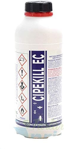 CIPEKILL INSETTICIDA LT.1 CONCENTRATO CIPERMETRINA ZANZARE ZECCHE PULCI