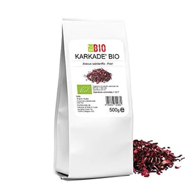 Hibiscus - Ibisco fiori Bio 500 g - Tisana Karkadè 100% Naturale LaborBio