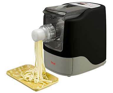 Sirge PASTABUONA Macchina per la Pasta 260 W - 13 Trafile - fino a 720gr di pasta - Automatica e anche con Riposo - inclusi accessorio per PANE/PIZZA/FOCACCE in omaggio