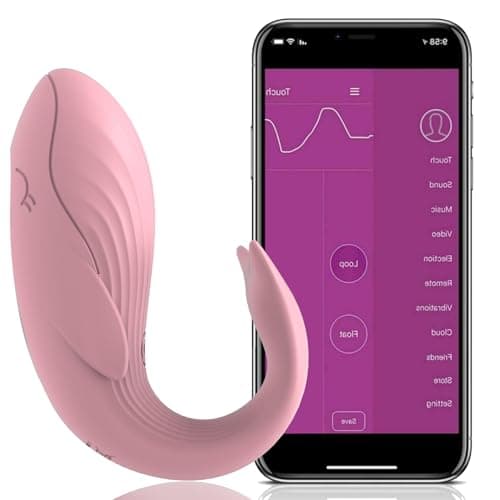 Vîbrátóre Portatile 10 Modalità con Telecomando APP Ov𝚎tto-V𝚒brante-con app da tel𝚎fono Óvetto Vîbrànte con Telecomando Sẽx Tóys per còppié Vibrátore Wireless Sèssúali per Donnà