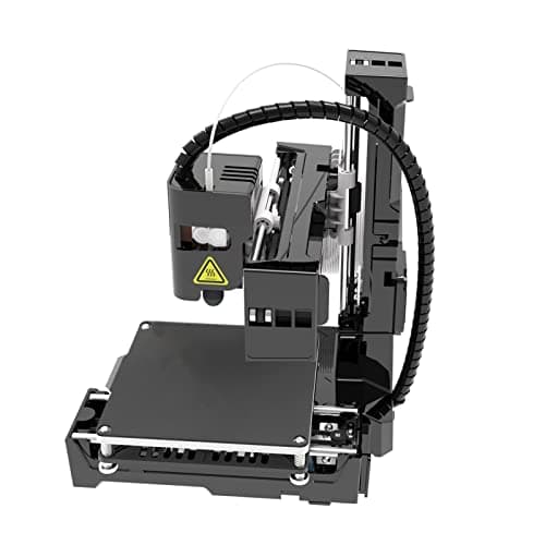 Tonysa Mini Stampante 3D per Principianti, Stampante 3D Fai-da-Te Portatile 4x4x4 Pollici Assemblaggio Rapido, Volume di Stampa di Riscaldamento Uniforme Ad Alta Precisione di